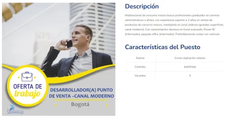 desarrollador comercial