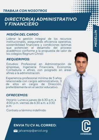 director administrativo y financiero