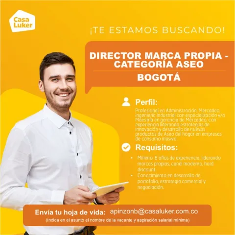 director de marca propia