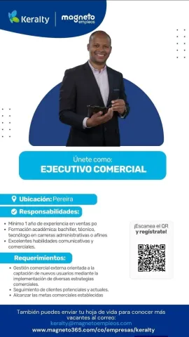 ejecutivo comercial