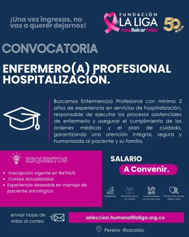 enfermero hospitalización