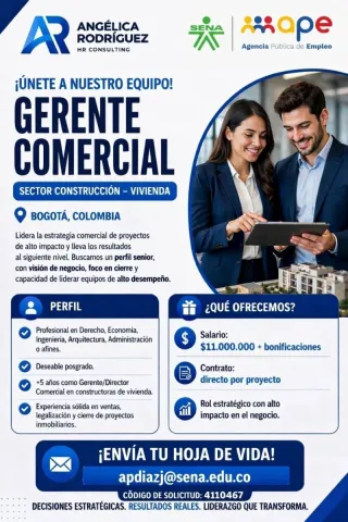gerente comercial
