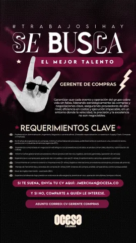 gerente compras