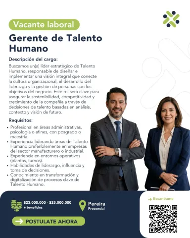 gerente talento humano