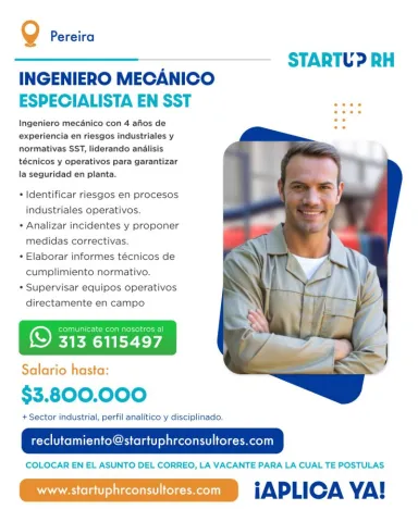 ingeniero mecánico