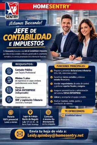 jefe contabilidad