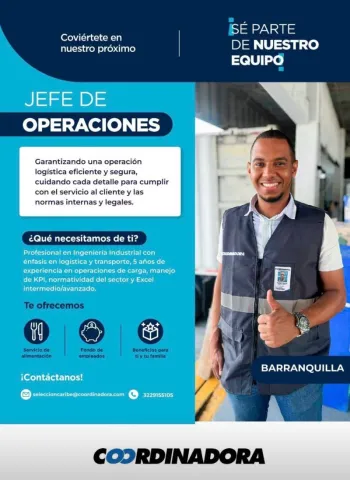 jefe operaciones