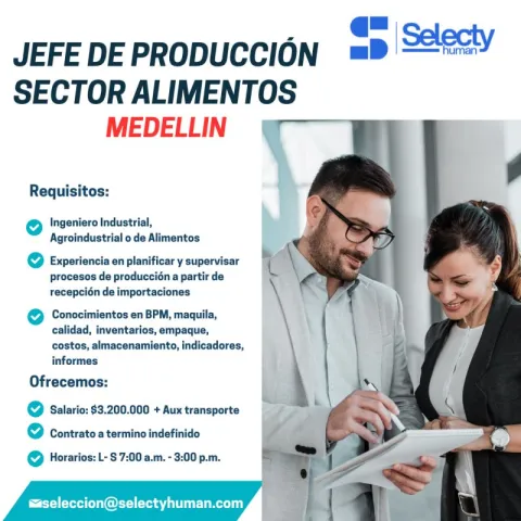 jefe producción