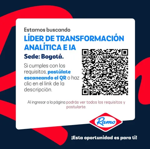 líder transformación analítica