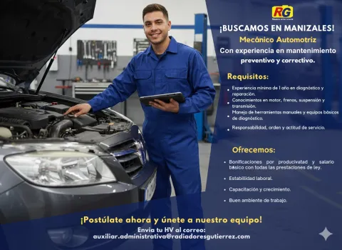 mecánico automotriz
