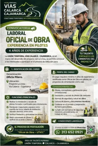 oficial obra