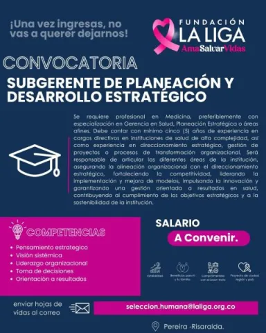subgerente planeación