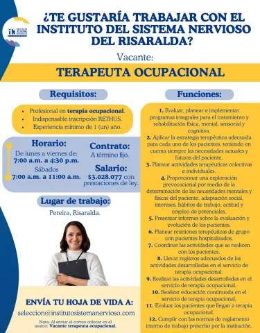 terapeuta ocupacional