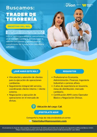 trader tesorería