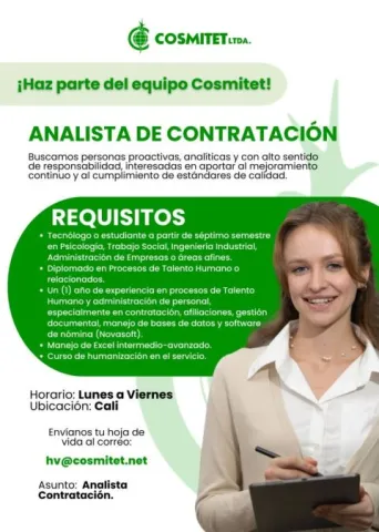 Analista de contratación