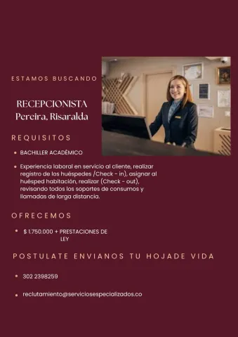 Recepcionista