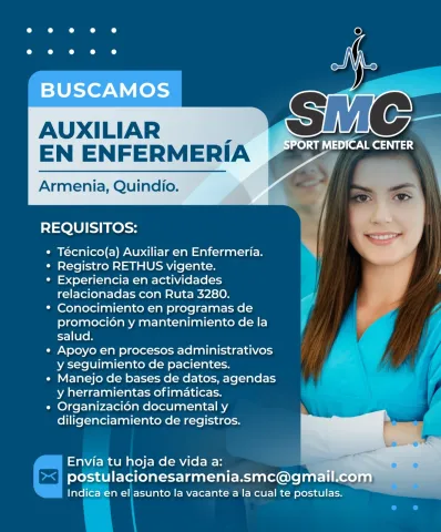 Aux enfermería AXM 