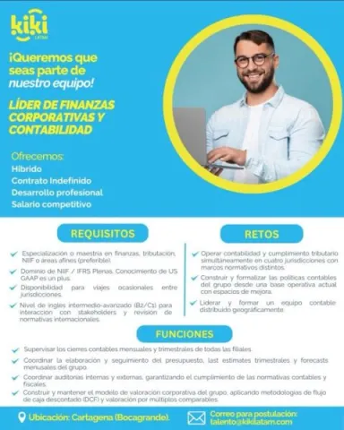 Líder Finanzas CTG