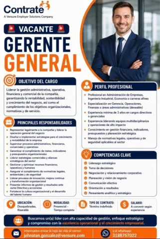 Gerente General