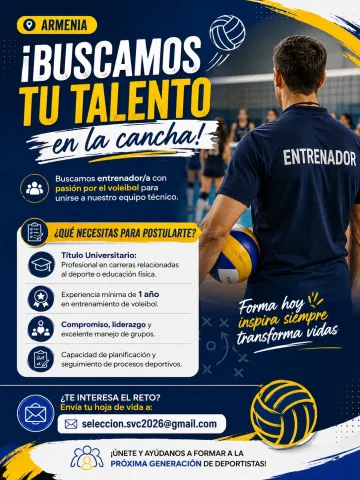 Entrenador de voleibol