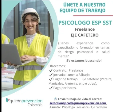 Psicólogo Esp SST - EJE 