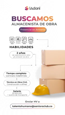 almacenista de obra
