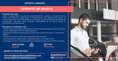 gerente de marca