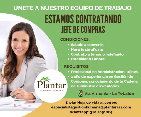 jefe de compras