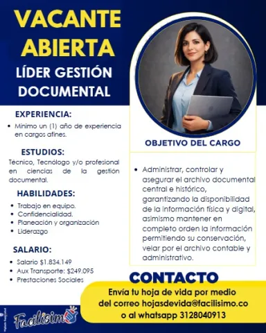 líder gestión documental