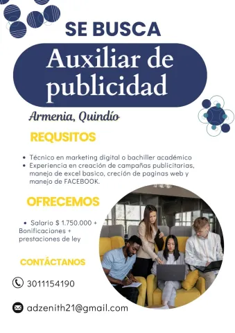 Auxiliar de publicidad