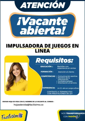 Impulsadora de juegos en línea