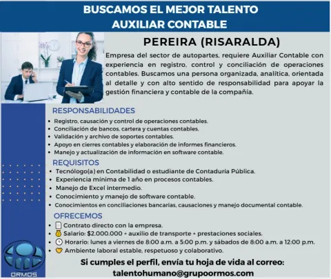 Auxiliar Contable