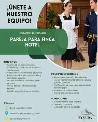 Pareja para finca hotel — Eyabida Hotels Montenegro