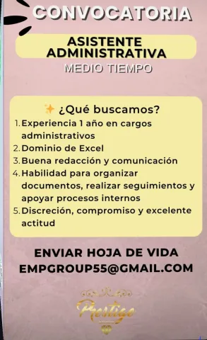 Asistente administrativa