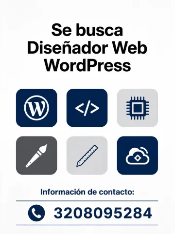 Diseñador web WordPress  AXM