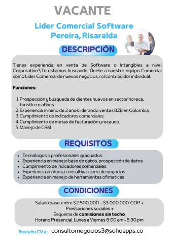 Líder comercial PEI