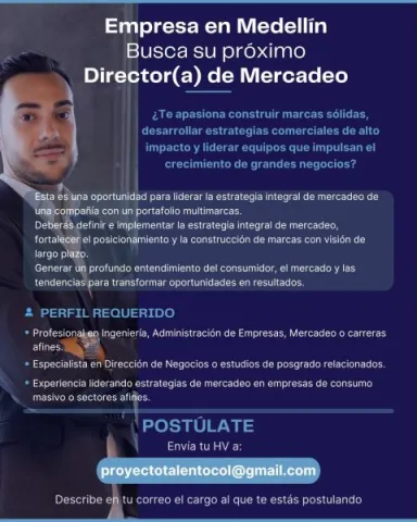 Director(a) de mercadeo