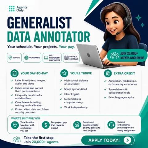 Anotador de datos generalista - Agents Only