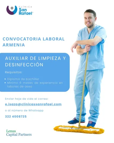 Aux. de limp. y desinfección