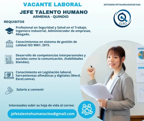 Jefe de talento humano