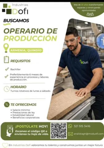Op. de producción - Industrias Dofi