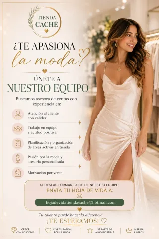Asesora de ventas - Tienda Caché