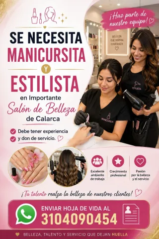 Manicurista y estilista