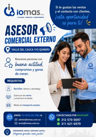 Asesor comercial externo