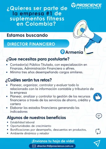 Director Financiero - Proscience