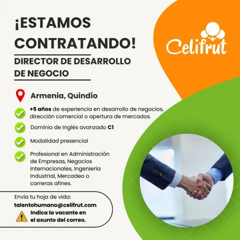 Director de Desarrollo de Negocio - Celifrut