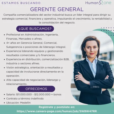 Gerente General - Human One