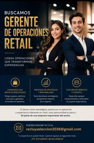 Gerente de operaciones retail