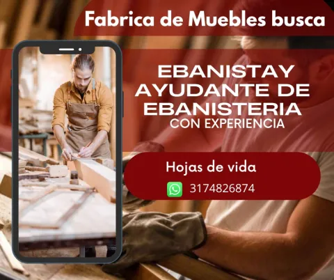 Ebanista y Aux. de Ebanistería
