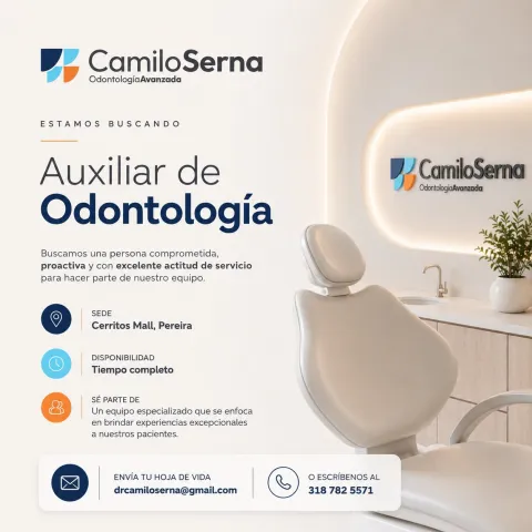 Auxiliar de Odontología - Camilo Serna